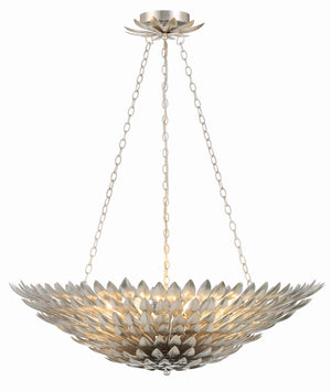 Laurel 30'' Eight Light Chandelier, Antique Silver - Main Product Image.jpg