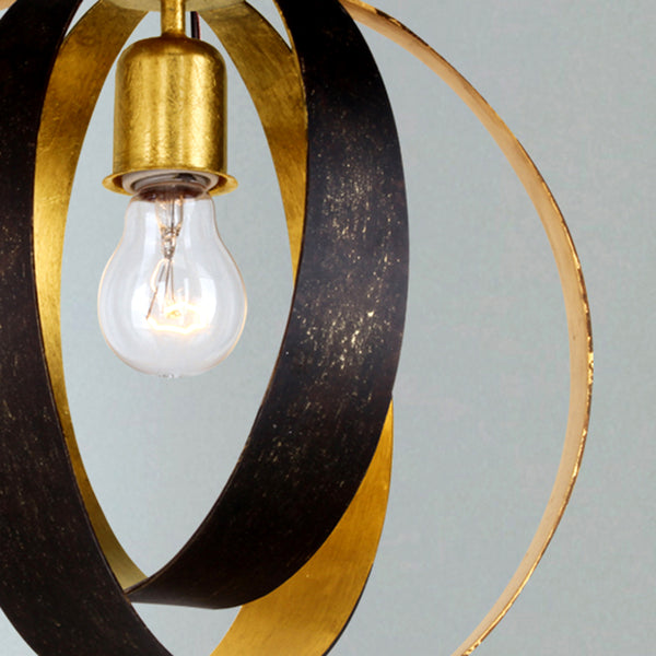 Lana 12'' One Light Mini Chandelier, English Bronze / Antique Gold - Alternate Product Image 2.jpg