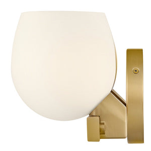 Crux 24" Three Lights Medium Vanity, Lacquered Brass