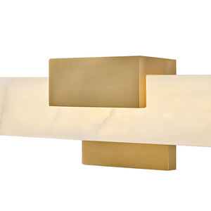 Bistro 20" Medium LED Vanity, Heritage Brass