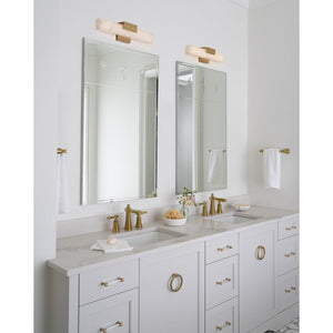 Bistro 20" Medium LED Vanity, Heritage Brass