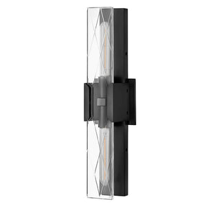 Gilded 5" Two Lights Large Sconce, Black Oxide