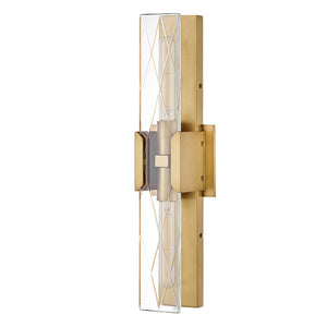 Gilded 5" Two Lights Large Sconce, Heritage Brass