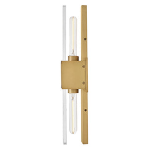 Gilded 5" Two Lights Large Sconce, Heritage Brass