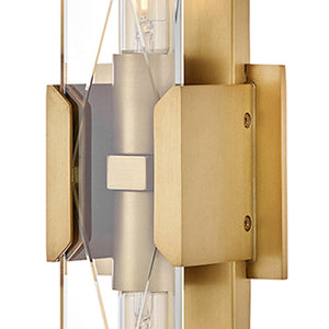 Gilded 5" Two Lights Large Sconce, Heritage Brass