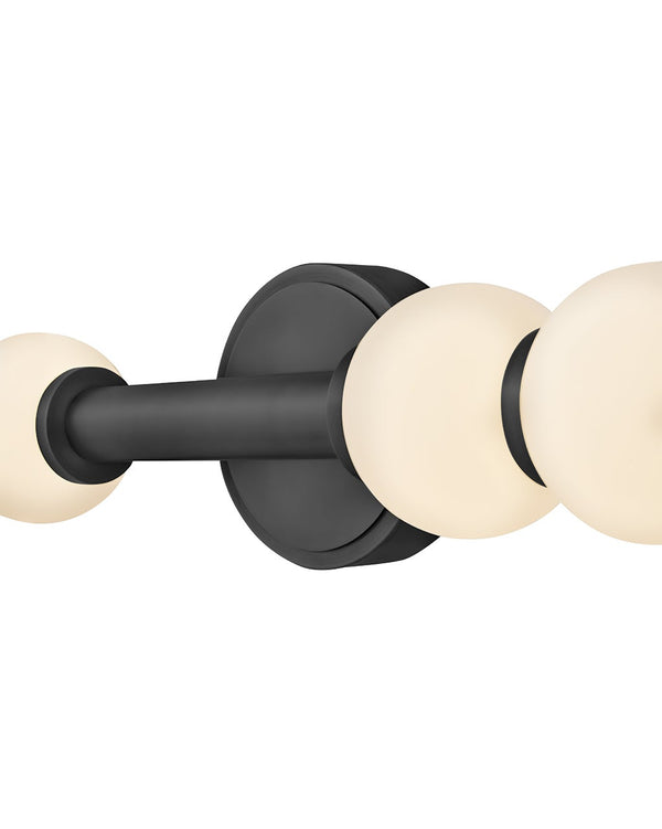 Trigo 6" Large LED Sconce, Black