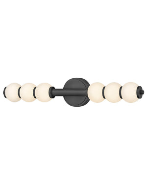 Trigo 6" Large LED Sconce, Black