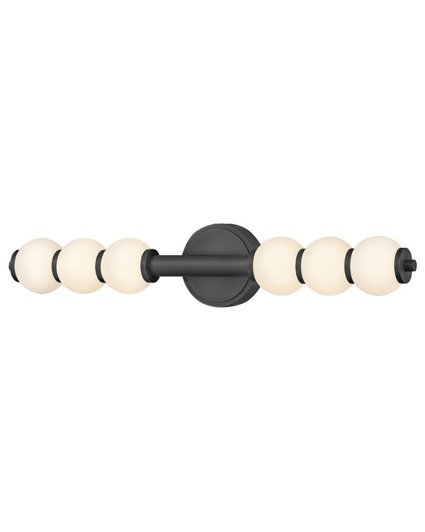 Trigo 6" Large LED Sconce, Black