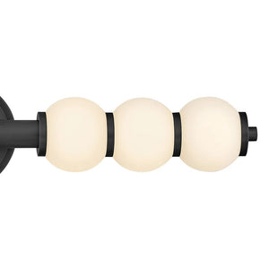 Trigo 6" Large LED Sconce, Black