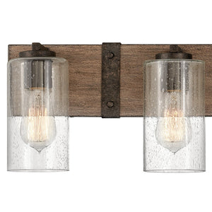 Cipher 31" Four Lights Large Vanity, Sequoia