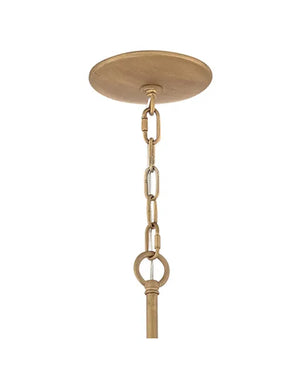 Freya 28" Thirteen Light Chandelier, Burnished Gold