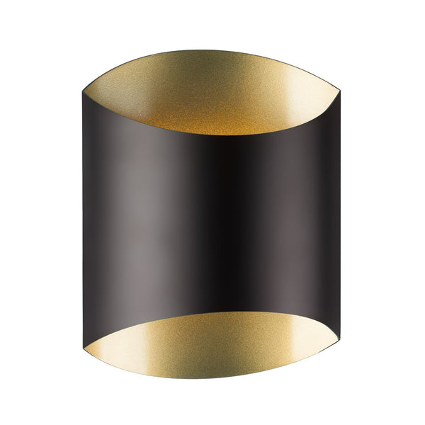 Cohen 8" LED Wall Sconce, Black