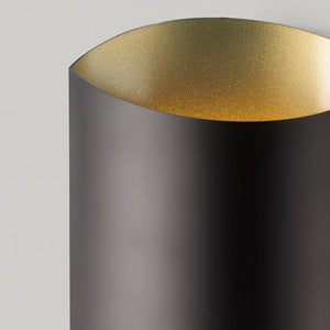 Cohen 8" LED Wall Sconce, Black