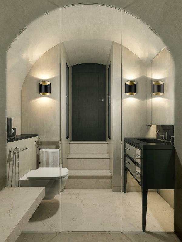 Cohen 8" LED Wall Sconce, Black