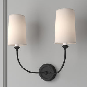 Sylvain 15.5'' Two Light Wall Sconce, Dark Bronze - Alternate Product Image 2.jpg