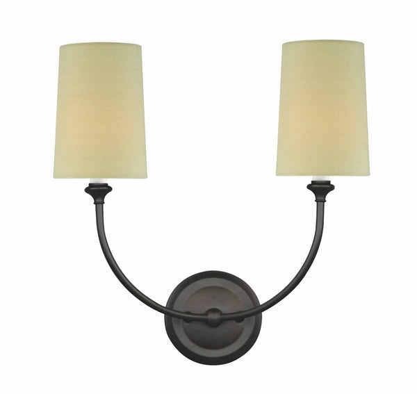 Sylvain 15.5'' Two Light Wall Sconce, Dark Bronze - Main Product Image.jpg