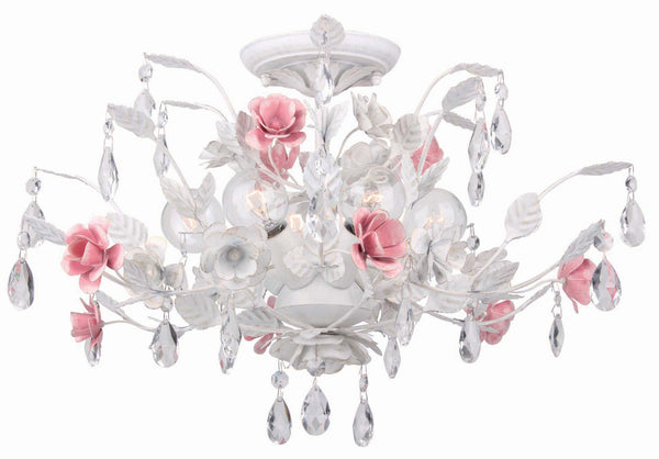 Rosie 20'' Six Light Semi Flush Mount, White - Main Product Image.jpg