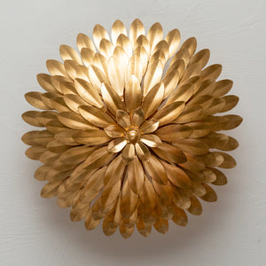 Laurel 16'' Four Light Semi Flush Mount, Antique Gold - Alternate Product Image 1.jpg