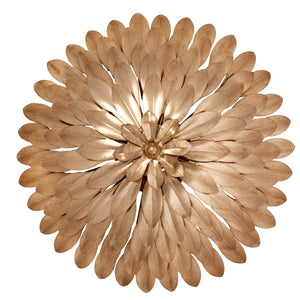 Laurel 16'' Four Light Semi Flush Mount, Antique Gold Alt 5.jpg