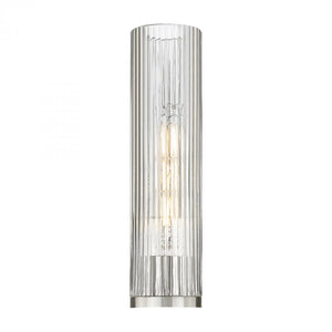 Century 24" Two Lights Bath Vanity Light, Satin Nickel