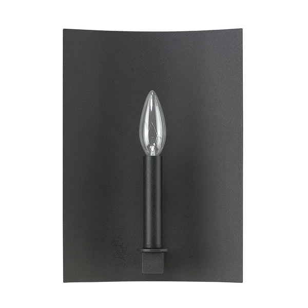 Piers 8.25'' One Light Wall Sconce, Black - Main Product Image.jpg