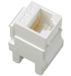 adorne® AC5ERJ45W1 Cat 5e RJ45 Data/Phone Insert, White