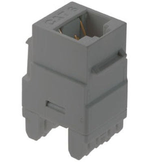 adorne® AC6RJ45M1 Cat 6 RJ45 Data Insert, White