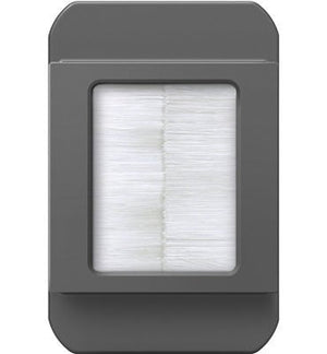 adorne® ACBRSTPM1 In-Wall Cable Access Port, Magnesium