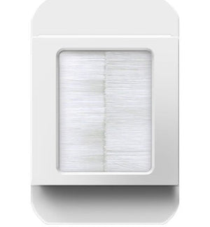 adorne® ACBRSTPW1 In-Wall Cable Access Port, White