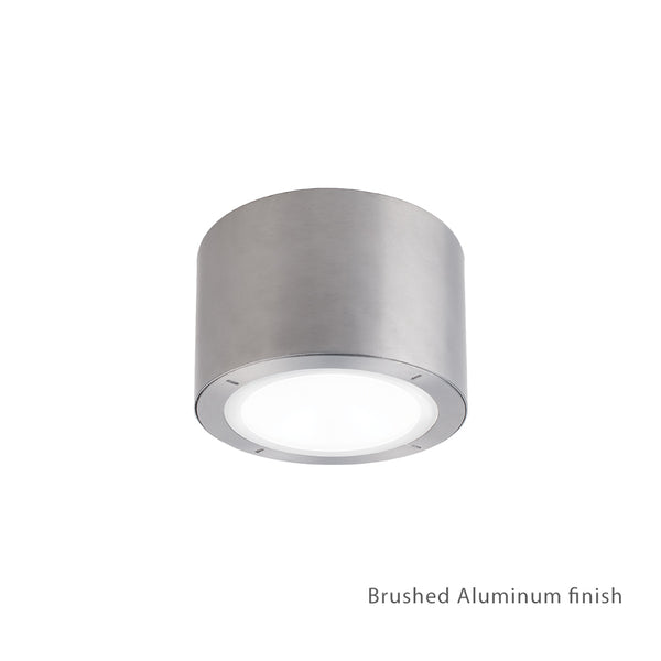 FM Modern 3.75'' LED Outdoor Flush Mount, Brushed Aluminum - Main Product Image.jpg