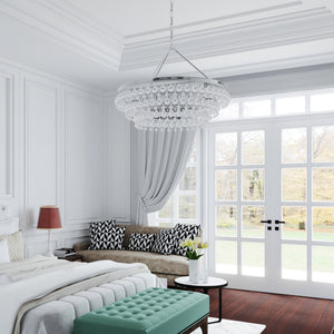 Bauble 30'' Six Light Chandelier, Polished Chrome Alt 4.jpg