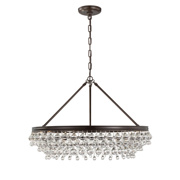 Bauble 30'' Six Light Chandelier, Bronze - Alternate Product Image 1.jpg