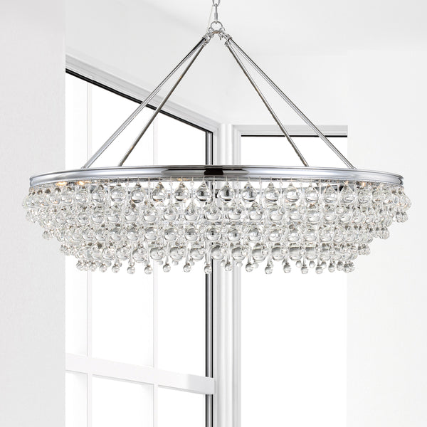 Bauble 40'' Eight Light Chandelier, Polished Chrome - Alternate Product Image 3.jpg