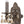 Maison Parisienne 6.25'' One Light Crystal Wall Sconce, Bronze Golden Teak Hand Cut Crystal - Main Product Image.jpg