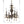 Maison Parisienne 13.5'' Four Light Mini Crystal Chandelier, Bronze Golden Teak Hand Cut Crystal - Alternate Product Image 1.jpg