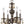 Maison Parisienne 13.5'' Four Light Mini Crystal Chandelier, Bronze Golden Teak Hand Cut Crystal - Main Product Image.jpg