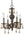Maison Parisienne 13.5'' Four Light Mini Crystal Chandelier, Bronze Golden Teak Hand Cut Crystal - Main Product Image.jpg