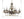 Maison Parisienne 28'' Six Light Crystal Chandelier, Bronze Golden Teak Hand Cut Crystal - Alternate Product Image 1.jpg
