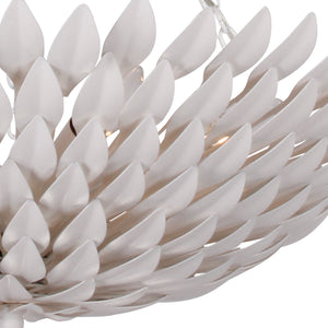 Laurel 24.5'' Six Light Chandelier, Matte White - Alternate Product Image 2.jpg