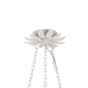 Laurel 24.5'' Six Light Chandelier, Matte White - Alternate Product Image 3.jpg