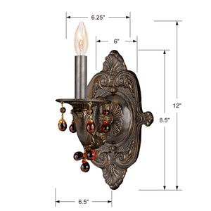 Maison Parisienne 6.25'' One Light Wall Sconce, Venetian Bronze - Alternate Product Image 1.jpg