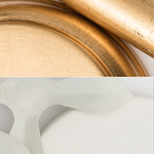 Lana 21'' Six Light Chandelier, Matte White / Antique Gold Alt 5.jpg