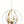 Lana 21'' Six Light Chandelier, Matte White / Antique Gold - Main Product Image.jpg