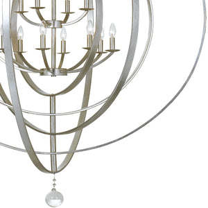 Lana 60'' 12 Light Chandelier, Antique Silver - Alternate Product Image 1.jpg