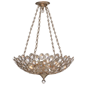 Jewel 24.25'' Five Light Chandelier, Distressed Gold - Main Product Image.jpg