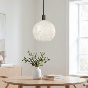 Albea 12" One Light Mini Pendant, Oil Rubbed Bronze
