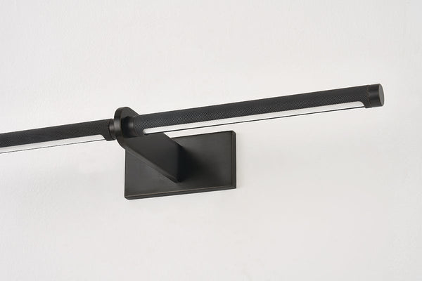 Seran 24" Two Lights Picture Light, Distressed Bronze