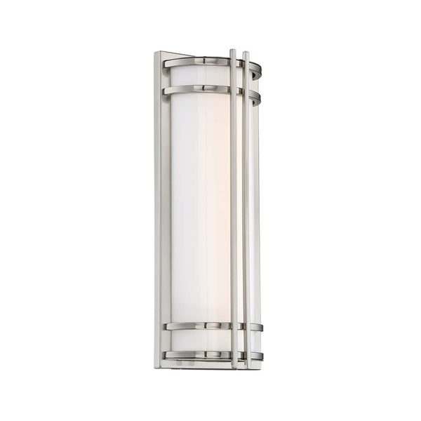 FM Modern 18'' LED Outdoor Wall Sconce, Stainless Steel - Main Product Image.jpg