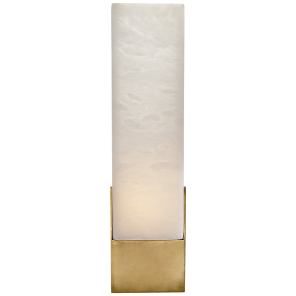 Covet 4.25" LED Bath Sconce, Antique-Burnished Brass