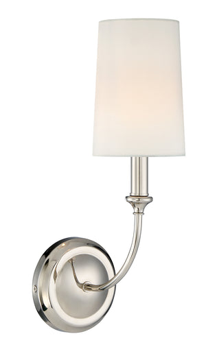 Sylvain 4.75'' One Light Wall Sconce, Polished Nickel - Main Product Image.jpg